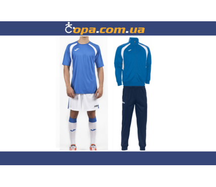 Набор тренировочный Joma Champion III (5 предметов) (синий) Набор тренировочный Joma Champion III (5 предметов) (синий)