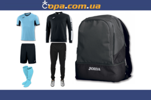 Набор тренировочный Joma Champion IV (6 предметов) (небесный) Набор тренировочный Joma Champion IV (6 предметов) (небесный)