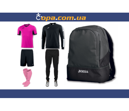 Набор тренировочный Joma Champion IV (6 предметов) (розовый) Набор тренировочный Joma Champion IV (6 предметов) (розовый)