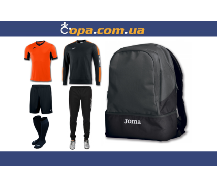 Набор тренировочный Joma Champion IV (6 предметов) (оранжевый) Набор тренировочный Joma Champion IV (6 предметов) (оранжевый)