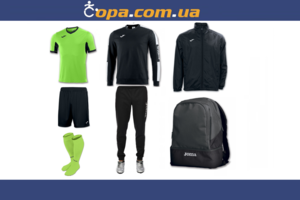 Набор тренировочный Joma Champion IV (7 предметов) (салатовый)
