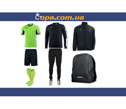 Набор тренировочный Joma Champion IV (7 предметов) (салатовый) Набор тренировочный Joma Champion IV (7 предметов) (салатовый)