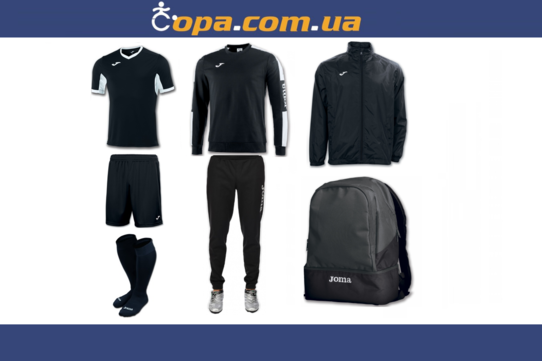 Купить Набор тренировочный Joma Champion IV (7 предметов) (черный) - оригинал, гарантия Купить Набор тренировочный Joma Champion IV (7 предметов) (черный) - оригинал, гарантия