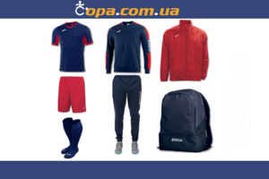 Набор тренировочный Joma Champion IV (7 предметов) (темно-синий с красным) Набор тренировочный Joma Champion IV (7 предметов) (темно-синий с красным)