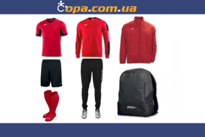 Набор тренировочный Joma Champion IV (7 предметов) (красно-черный) Набор тренировочный Joma Champion IV (7 предметов) (красно-черный)