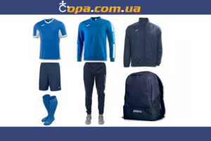 Набір тренувальний Joma Champion IV (7 предметів) (синій) Набір тренувальний Joma Champion IV (7 предметів) (синій)