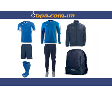Набор тренировочный Joma Champion IV (7 предметов) (синий) Набор тренировочный Joma Champion IV (7 предметов) (синий)