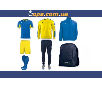Набор тренировочный Joma Champion IV (7 предметов) (сине-желтый) Набор тренировочный Joma Champion IV (7 предметов) (сине-желтый)