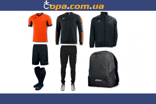 Купить Набор тренировочный Joma Champion IV (7 предметов) (оранжевый) - оригинал, гарантия