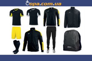 Набор тренировочный Joma Champion IV (9 предметов) (черный)