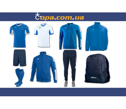 Набор тренировочный Joma Champion IV (9 предметов) (синий) Набор тренировочный Joma Champion IV (9 предметов) (синий)