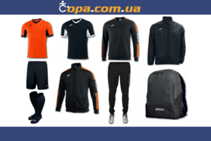 Набор тренировочный Joma Champion IV (9 предметов) (оранжево-черный)