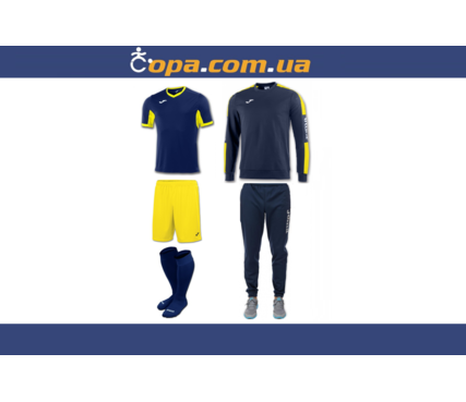 Набор тренировочный Joma Champion IV (5 предметов) (темно-синий) Набор тренировочный Joma Champion IV (5 предметов) (темно-синий)