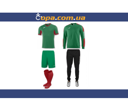 Набор тренировочный Joma Champion IV (5 предметов) (темно-зеленый) Набор тренировочный Joma Champion IV (5 предметов) (темно-зеленый)