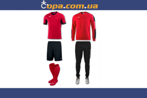 Набор тренировочный Joma Champion IV (5 предметов) (красный)