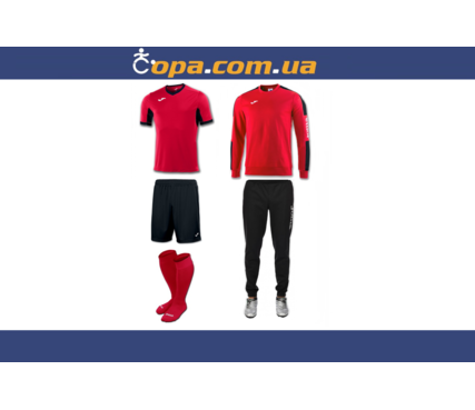 Набор тренировочный Joma Champion IV (5 предметов) (красный) Набор тренировочный Joma Champion IV (5 предметов) (красный)