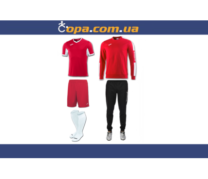 Набор тренировочный Joma Champion IV (5 предметов) (красный) Набор тренировочный Joma Champion IV (5 предметов) (красный)