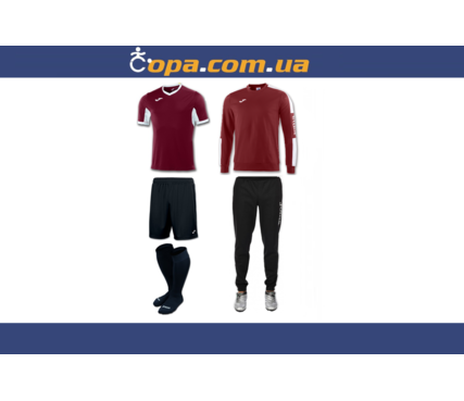 Набор тренировочный Joma Champion IV (5 предметов) (бордовый) Набор тренировочный Joma Champion IV (5 предметов) (бордовый)