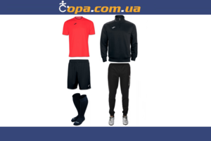 Набор тренировочный Joma Combi (5 предметов) (коралловый)