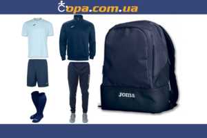 Набор тренировочный Joma Combi (6 предметов) (небесный)