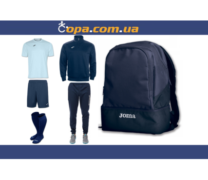 Набор тренировочный Joma Combi (6 предметов) (небесный) Набор тренировочный Joma Combi (6 предметов) (небесный)