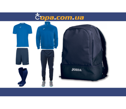 Набор тренировочный Joma Combi (6 предметов) (синий) Набор тренировочный Joma Combi (6 предметов) (синий)