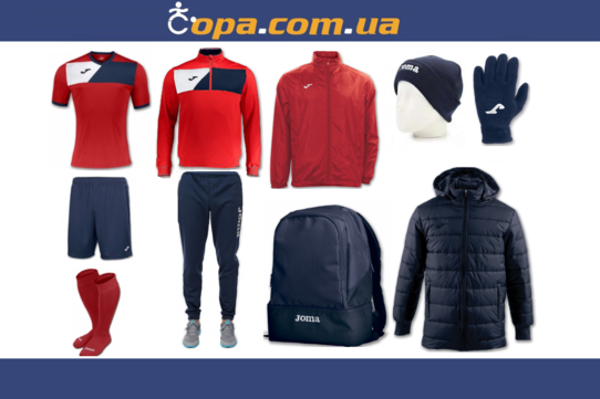 Купить Зимний набор футболиста Joma Crew II (10 предметов) (красный) - оригинал, гарантия Купить Зимний набор футболиста Joma Crew II (10 предметов) (красный) - оригинал, гарантия