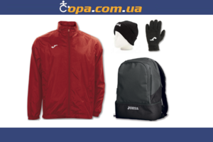 Комплект Joma Alaska II (4 предмета) красный