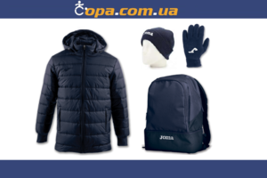 Зимний набор Joma Urban (4 предмета) - в темно-синий цвете Зимний набор Joma Urban (4 предмета) - в темно-синий цвете
