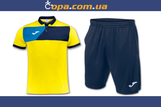 Купить Комплект JOMA CREW II (поло+шорты) 100679.903+100438.331 - оригинал, гарантия