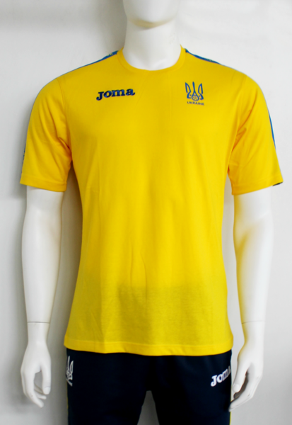 Купить Футболка сборной Украины (Хлопок) Joma UKRAINE - FFU201021.17 - оригинал, гарантия