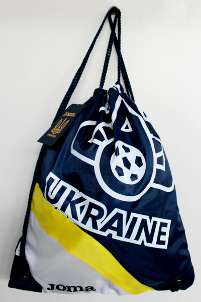 Купить Сумка-мешок сборной Украины Joma UKRAINE - FFU514191.17 - оригинал, гарантия Купить Сумка-мешок сборной Украины Joma UKRAINE - FFU514191.17 - оригинал, гарантия