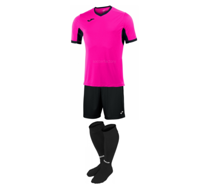 Комплект футбольной формы Joma Champion IV - (розовый)
