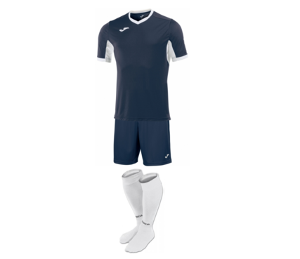 Комплект футбольной формы Joma Champion IV - (темно-синий)