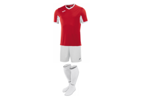 Комплект футбольной формы Joma Champion IV - (красно-белый) Комплект футбольной формы Joma Champion IV - (красно-белый)