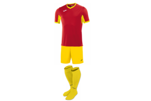 Комплект футбольной формы Joma Champion IV - (красно-желтый) Комплект футбольной формы Joma Champion IV - (красно-желтый)