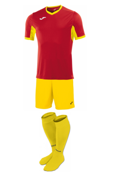 Купить Комплект футбольной формы Joma Champion IV - (красно-желтый) - оригинал, гарантия Купить Комплект футбольной формы Joma Champion IV - (красно-желтый) - оригинал, гарантия
