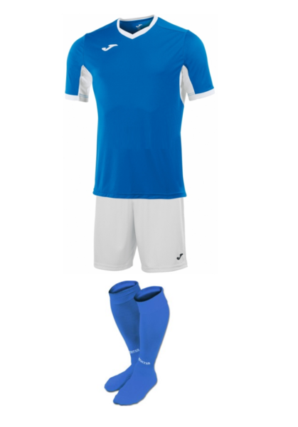 Купить Комплект футбольной формы Joma Champion IV - (сине-белый) - оригинал, гарантия Купить Комплект футбольной формы Joma Champion IV - (сине-белый) - оригинал, гарантия