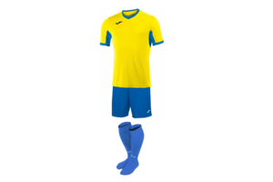 Комплект футбольной формы Joma Champion IV - (желто-синий) Комплект футбольной формы Joma Champion IV - (желто-синий)