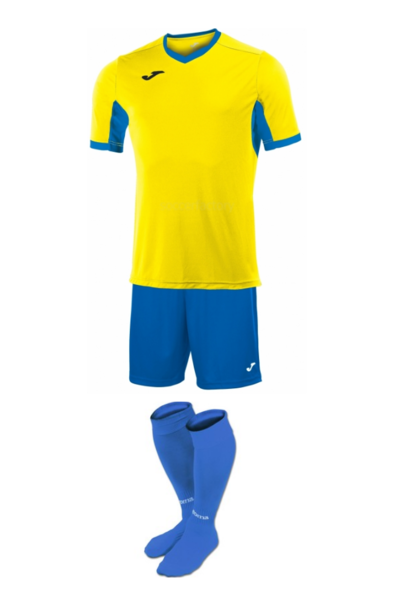 Купить Комплект футбольной формы Joma Champion IV - (желто-синий) - оригинал, гарантия Купить Комплект футбольной формы Joma Champion IV - (желто-синий) - оригинал, гарантия
