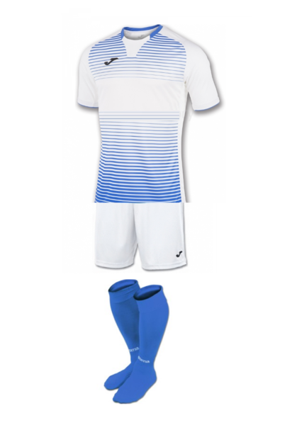 Купить Комплект футбольной формы Joma GALAXY - (бело-синий) - оригинал, гарантия Купить Комплект футбольной формы Joma GALAXY - (бело-синий) - оригинал, гарантия