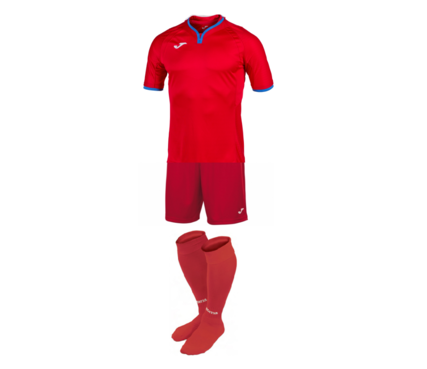 Комплект футбольной формы Joma MUNDIAL - (красный)