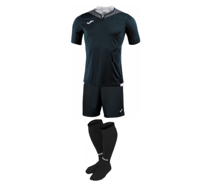 Комплект футбольной формы Joma Silver - (черный)