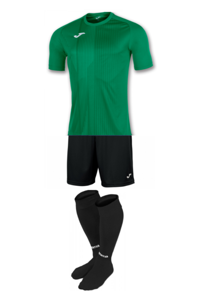 Купить Комплект футбольной формы Joma TIGER - (темно-зеленый) - оригинал, гарантия