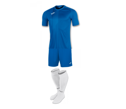 Комплект футбольной формы Joma TIGER - (синий)