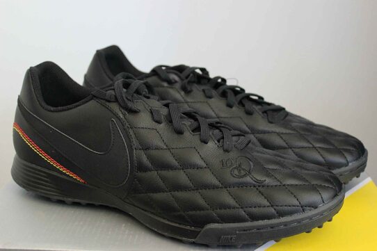 Купить Кожаные сороконожки NIKE TIEMPOX LIGERA IV 10R TF AQ3823-007 - оригинал, гарантия