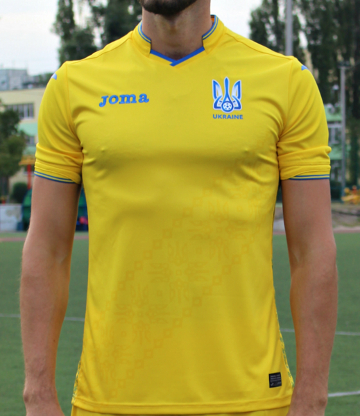 Купить Основная футболка сборной Украины Joma - FFU101011.18 - оригинал, гарантия Купить Основная футболка сборной Украины Joma - FFU101011.18 - оригинал, гарантия