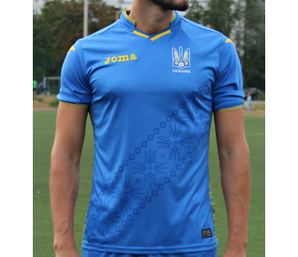 Основная футболка форма сборной Украины Joma - FFU101012.18 Основная футболка форма сборной Украины Joma - FFU101012.18