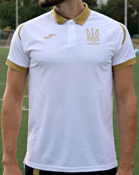 Купить Новое поло сборной Украины Joma UKRAINE - FFU303011.18 - оригинал, гарантия