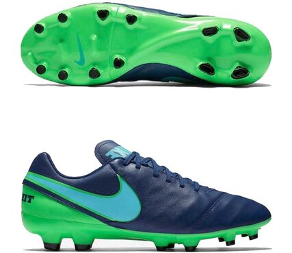 Футбольные бутсы Nike Tiempo Genio II  FG 819213-443